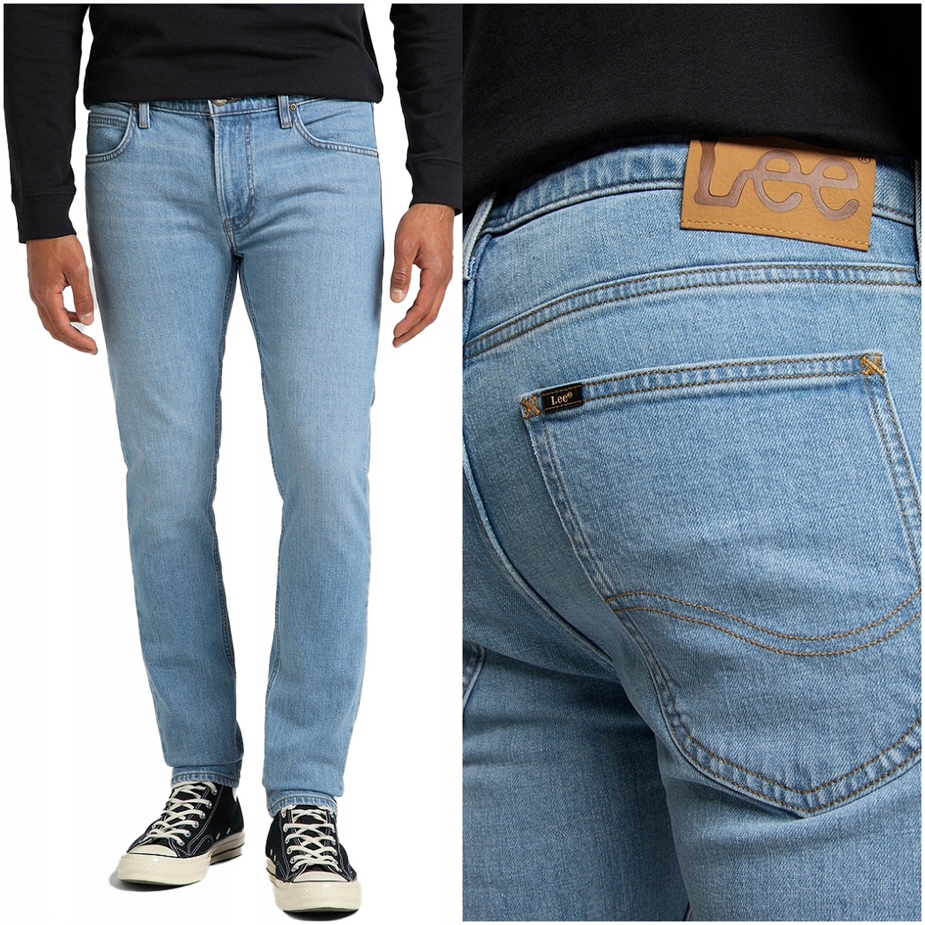 

Lee Luke Męskie Spodnie Jeansowe Jeansy W31 L32