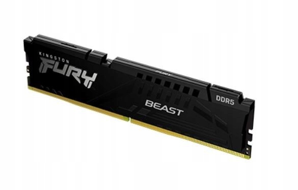 Kingston Paměť DDR5 Fury Beast Black 32GB (1*32GB)/5600 CL40