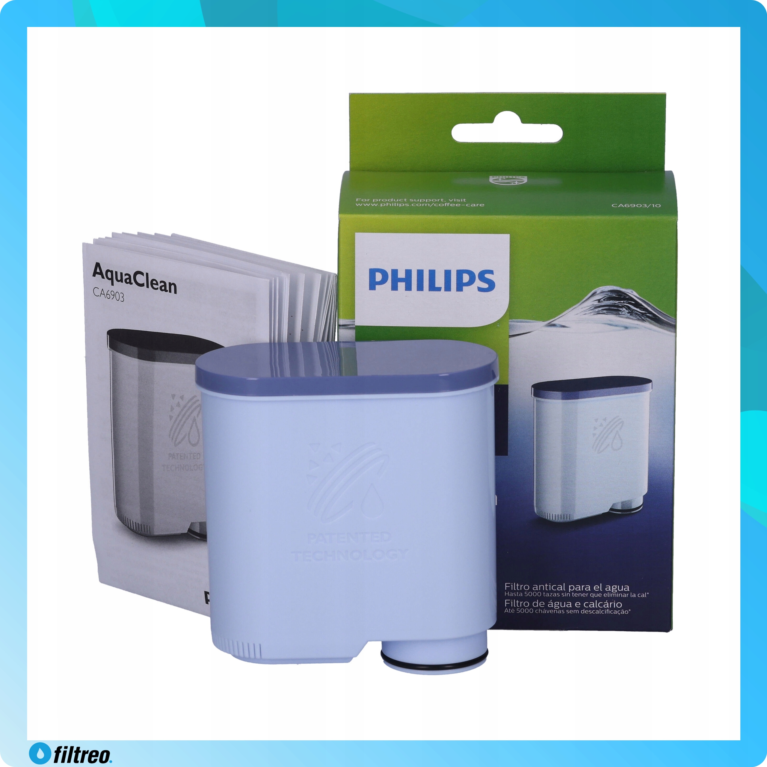 SAECO FILTR WODY DO EKSPRESÓW PHILIPS 5300 5400 Pełna Ochrona i Wydajność Rodzaj filtr do wody