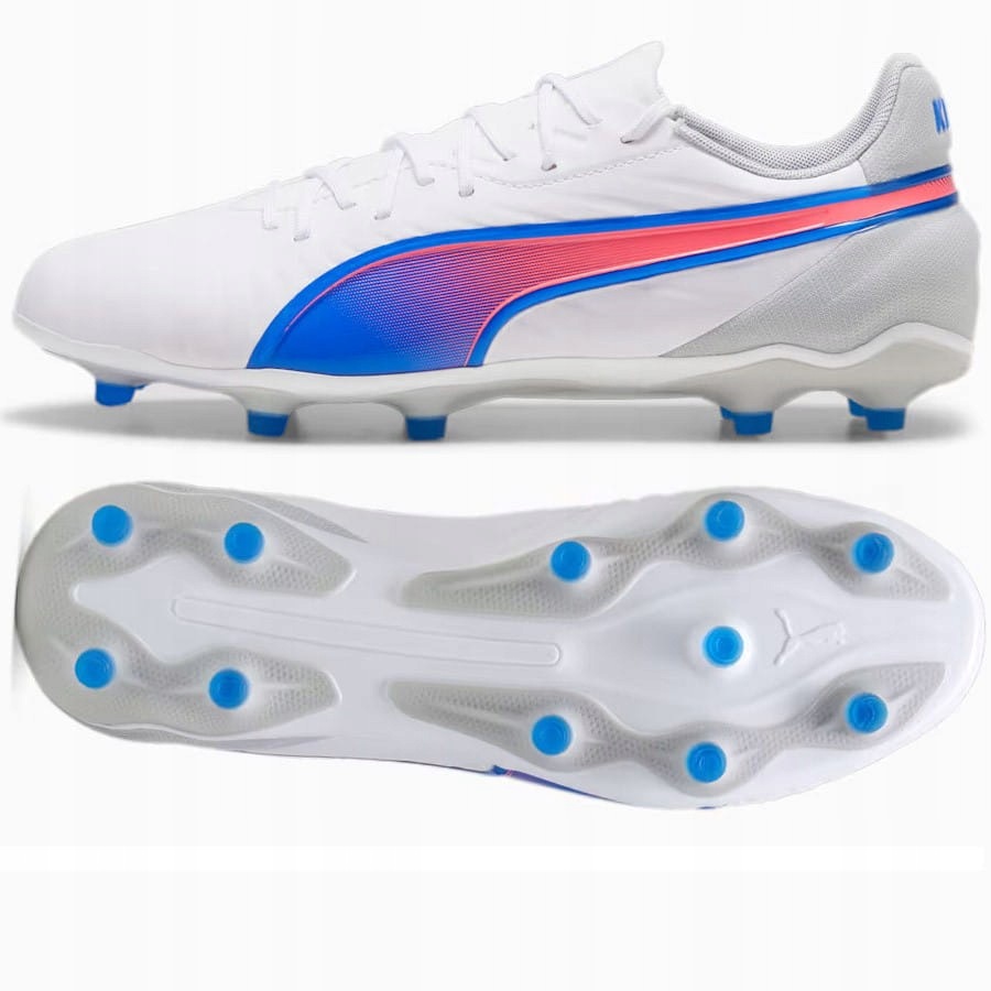 Buty Puma King Match Fg/ag 107863-02 44, Biały