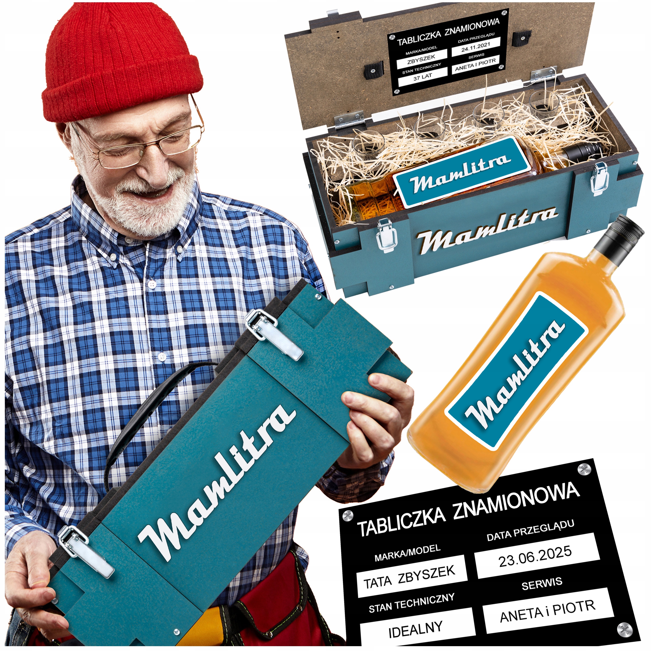 na 18-99 urodziny dla Chłopaka Ojca Mężczyzny masz Zestaw Mam litra