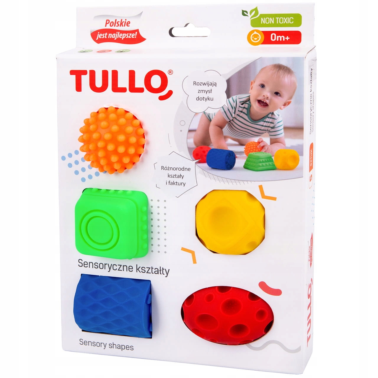 

Tullo 421 Sensoryczne kształty 5 szt