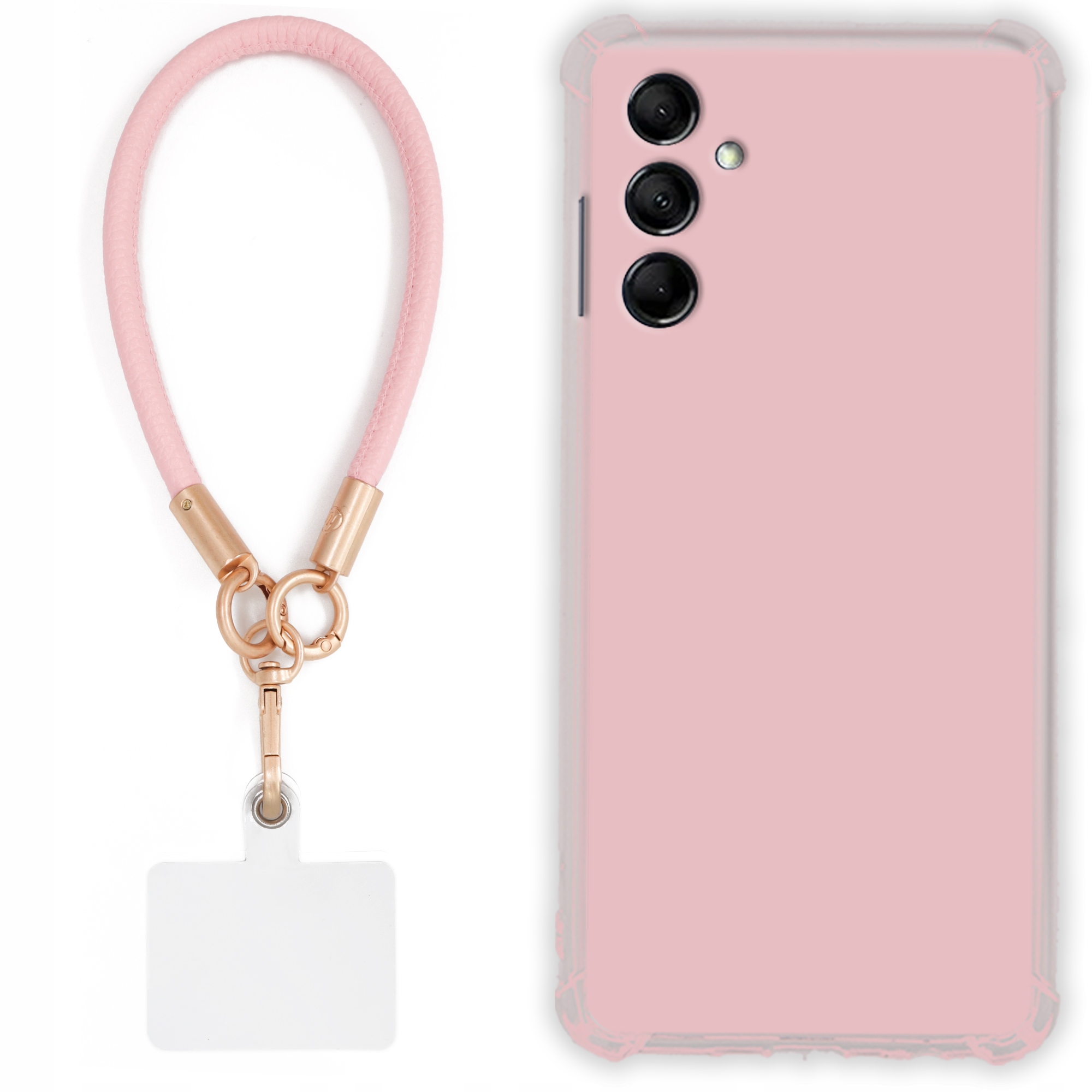 Pouzdro Pro Samsung F14 5G Case Antishock Pinky Růžové vodítko Sada Odolné