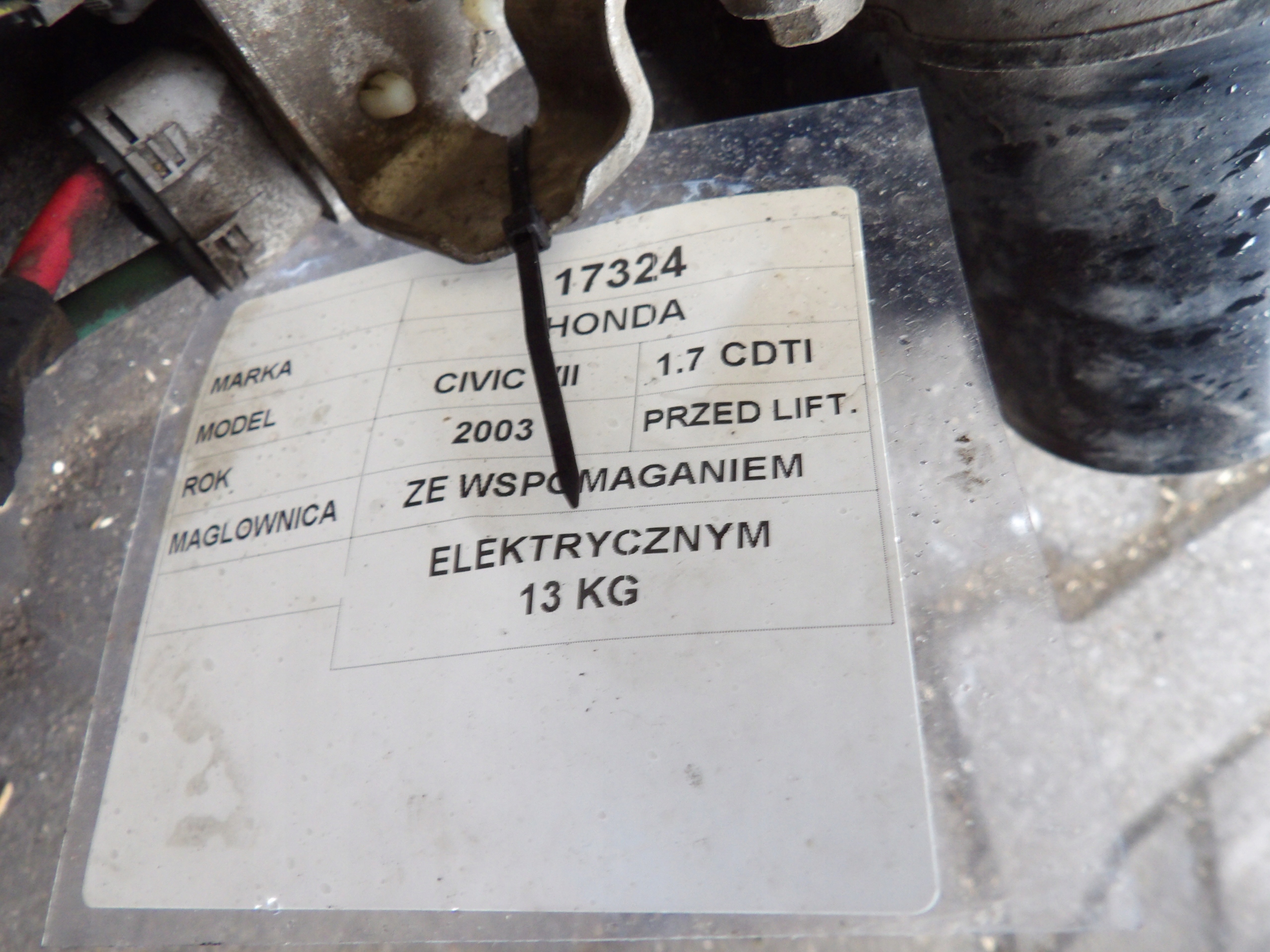 Honda Civic VII Lenkgetriebe E-S6F-G6 5360E-S6F-G600