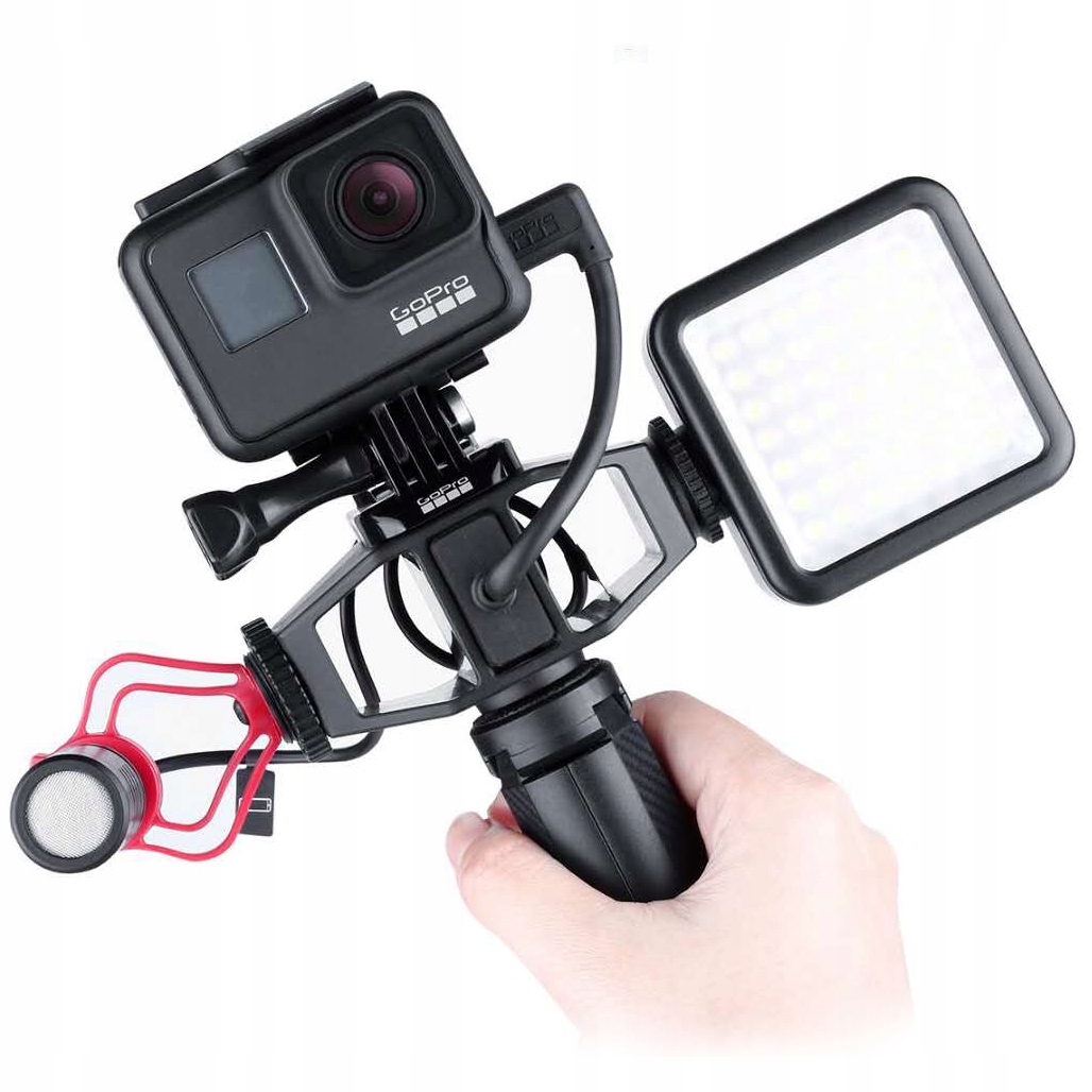 Adapter ULANZI GP-1 do GoPro HERO 12 11 10 9 8 7 6 na mikrofon lampę LED Model Ulanzi VIJIM GP-1