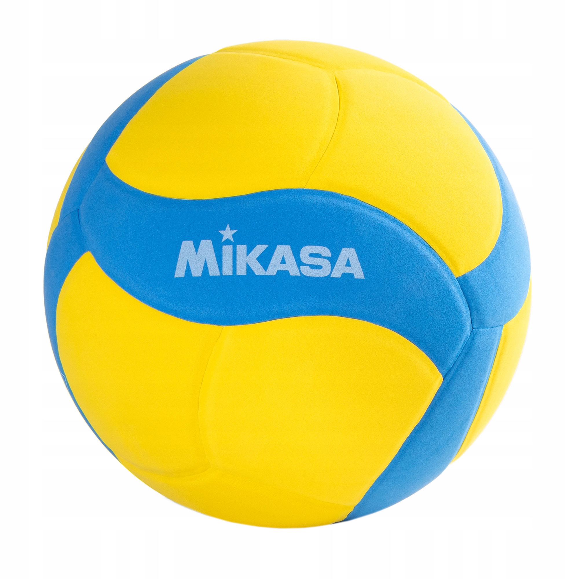 Piłka do siatkówki Mikasa VS220W yellow/blue rozmiar 5