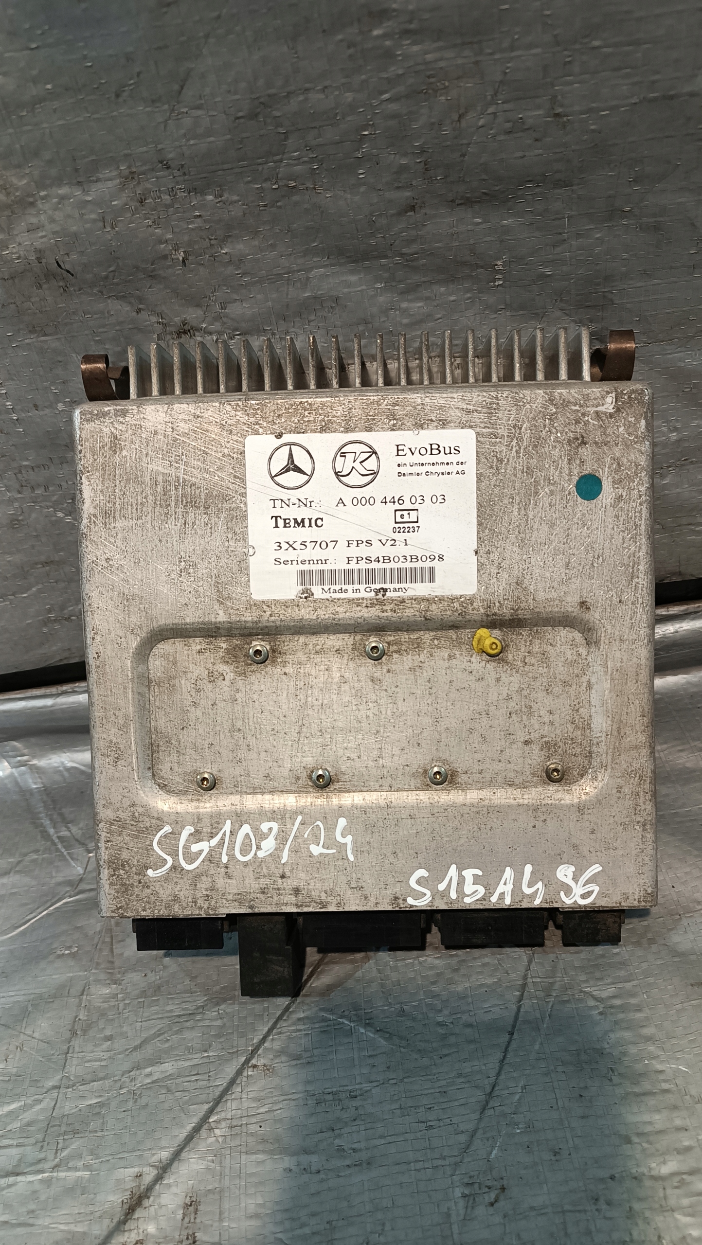 control unit module FPS V2.1 EVOBUS MERCEDES CITARO A0004460303