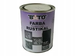 

Farba Rustikal Poliwinylowa Grafit 800 ml. Bato