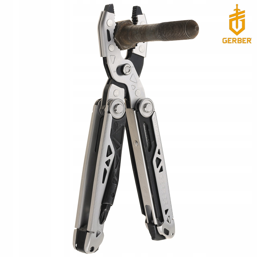 GERBER DUAL FORCE Duży Multitool 11 funkcji + ETUI Materiał narzędzi stal