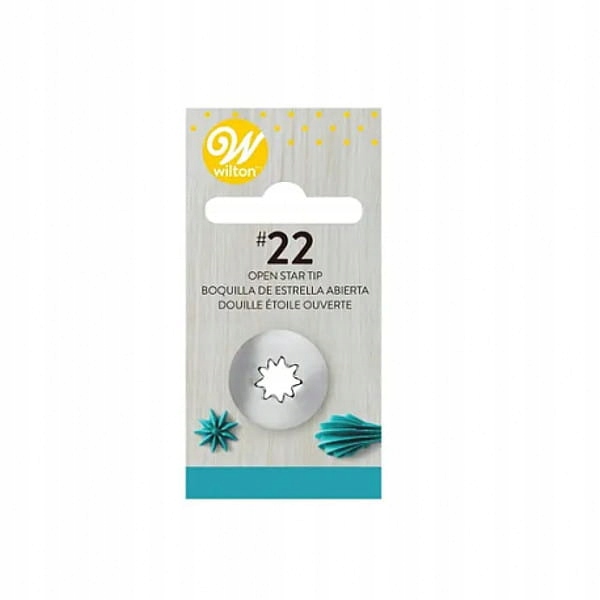 

Wilton Tylka cukiernicza nr 22 otwarta gwiazdka