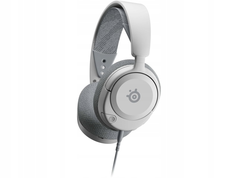 Słuchawki SteelSeries Arctis Nova 1P białe do gier z mikrofonem