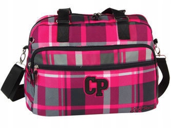 Torba podróżna Coolpack Smart Rubin różowa w kratkę
