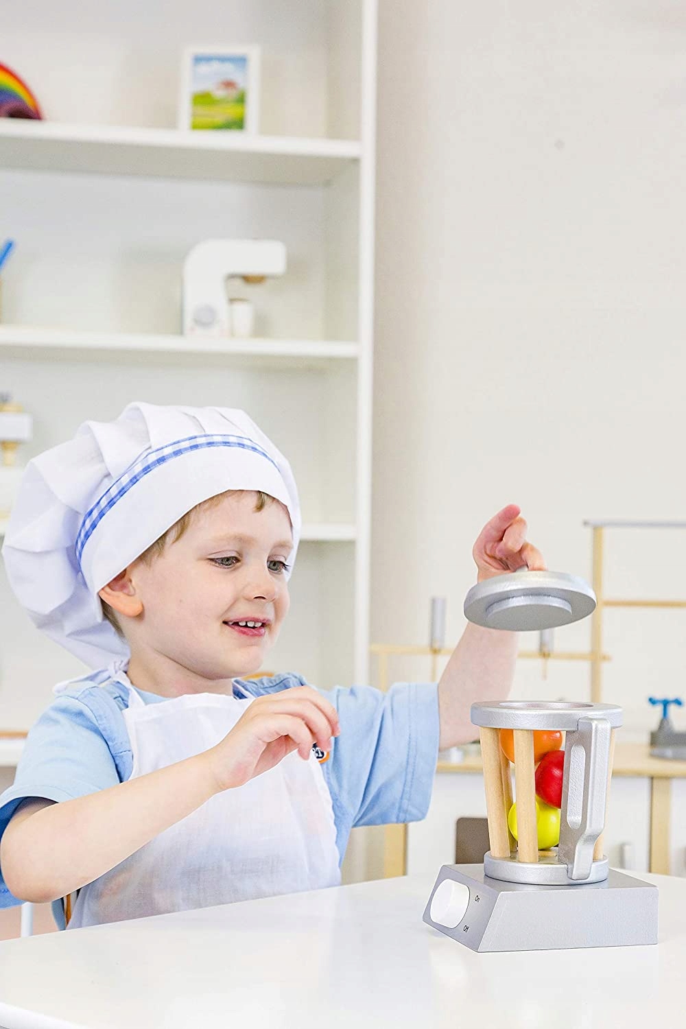 Drewniany mikser + owoce Small Foot - po zwrocie Rodzaj owoce i warzywa