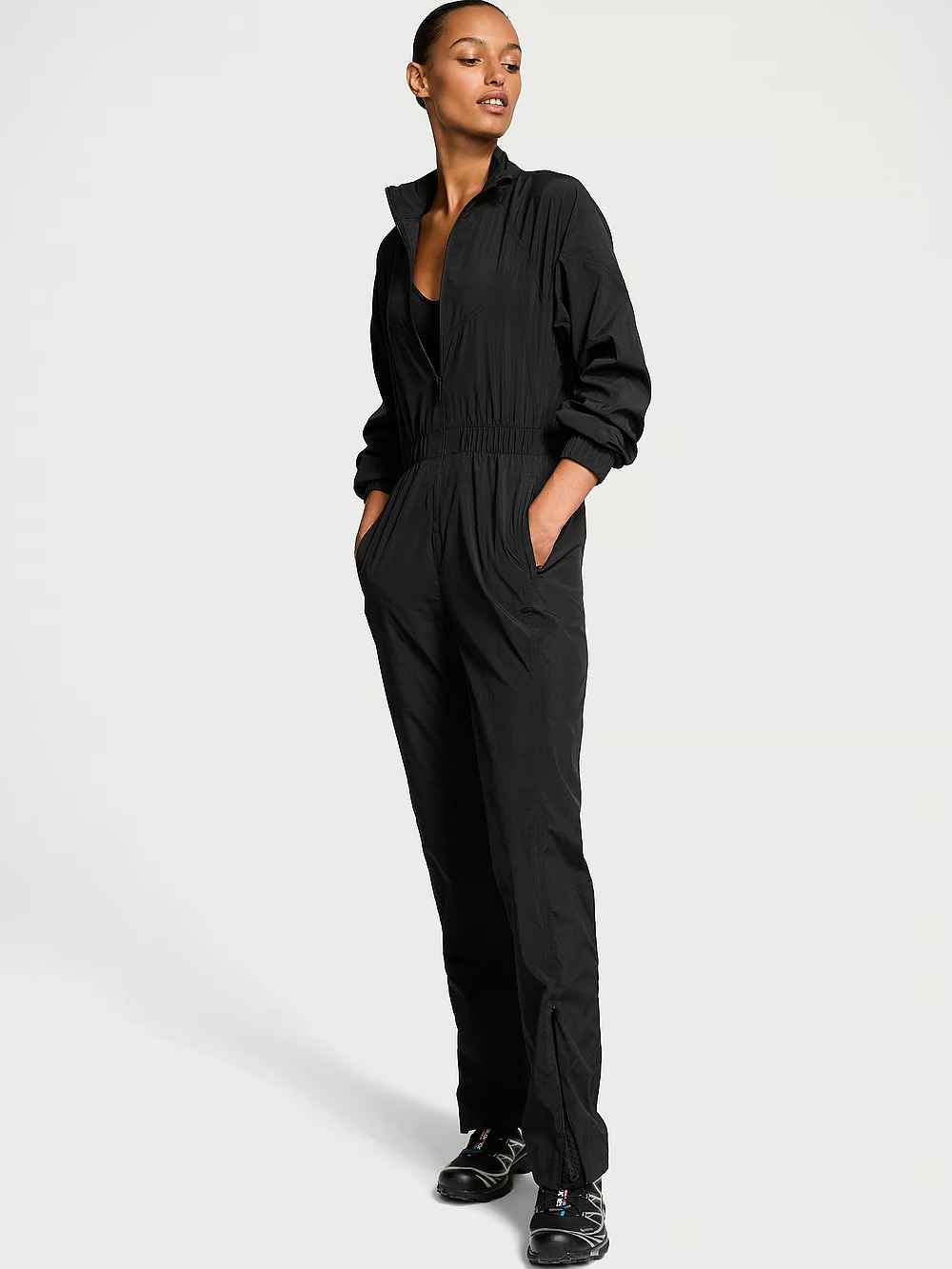 Sportovní kombinéza Victoria's Secret Vsx černá Xs