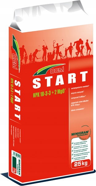 DCM Startovací hnojivo jaro 18-3-3 2 MgO 25 kg
