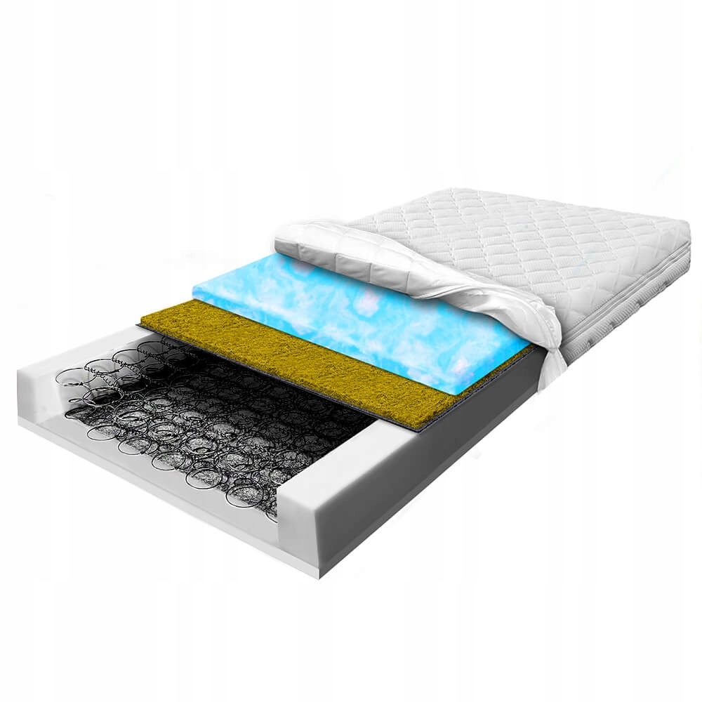 Bonelový matrac 150x190 morská tráva marsh 21 cm bonellový s pružinami H2