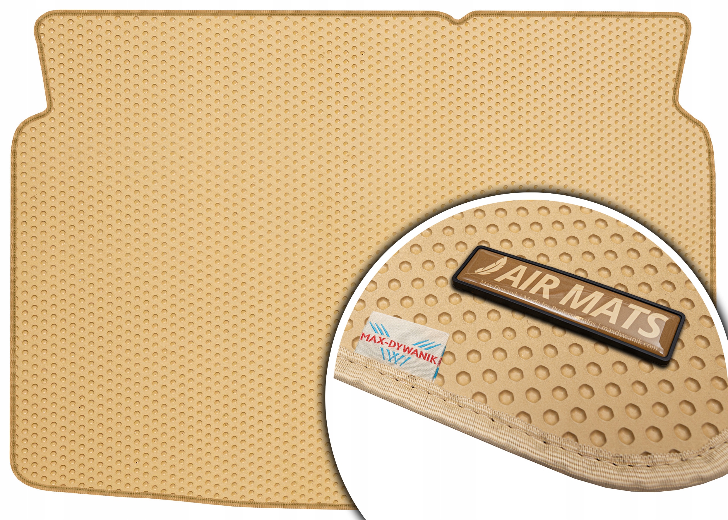 Peugeot 207 Hatchback 2006-2012 Béžová rohož do kufru Eva Air Mats