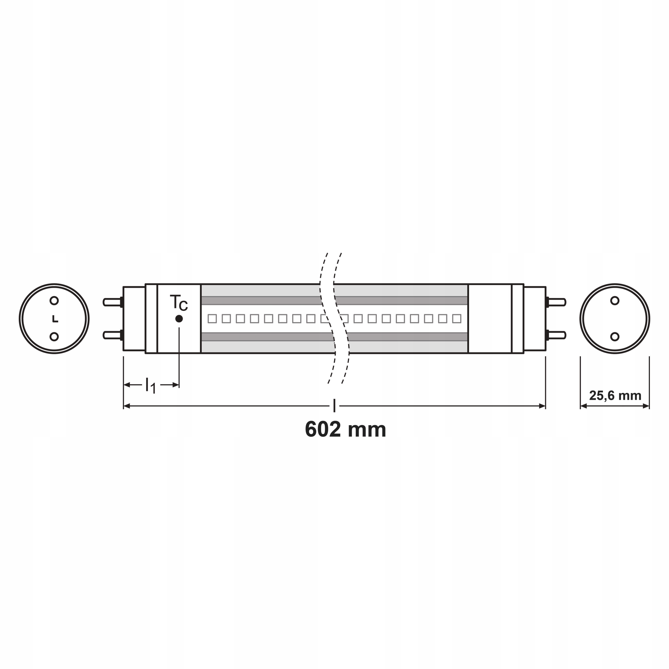 Świetlówka LED G13 T8 8W 900lm 6500K 60cm OSRAM Rodzaj LED
