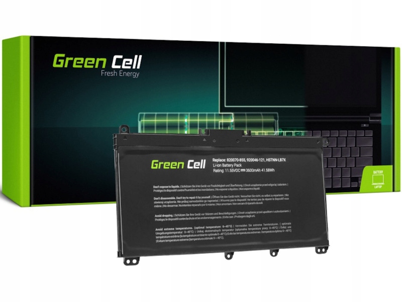 Bateria do laptopa Green Cell HP145 3400 mAh