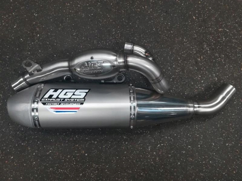 Kompletný Výfukový Systém Hgs 4T New Desing Kawasaki KX450F 2019-2023