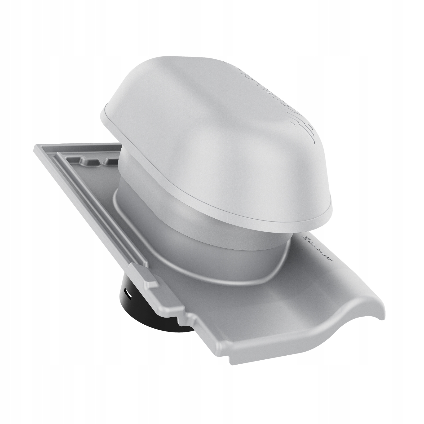 Sanitární krbový ventilátor fi150 Bogen Innovo 12 Titan Ušlechtilý