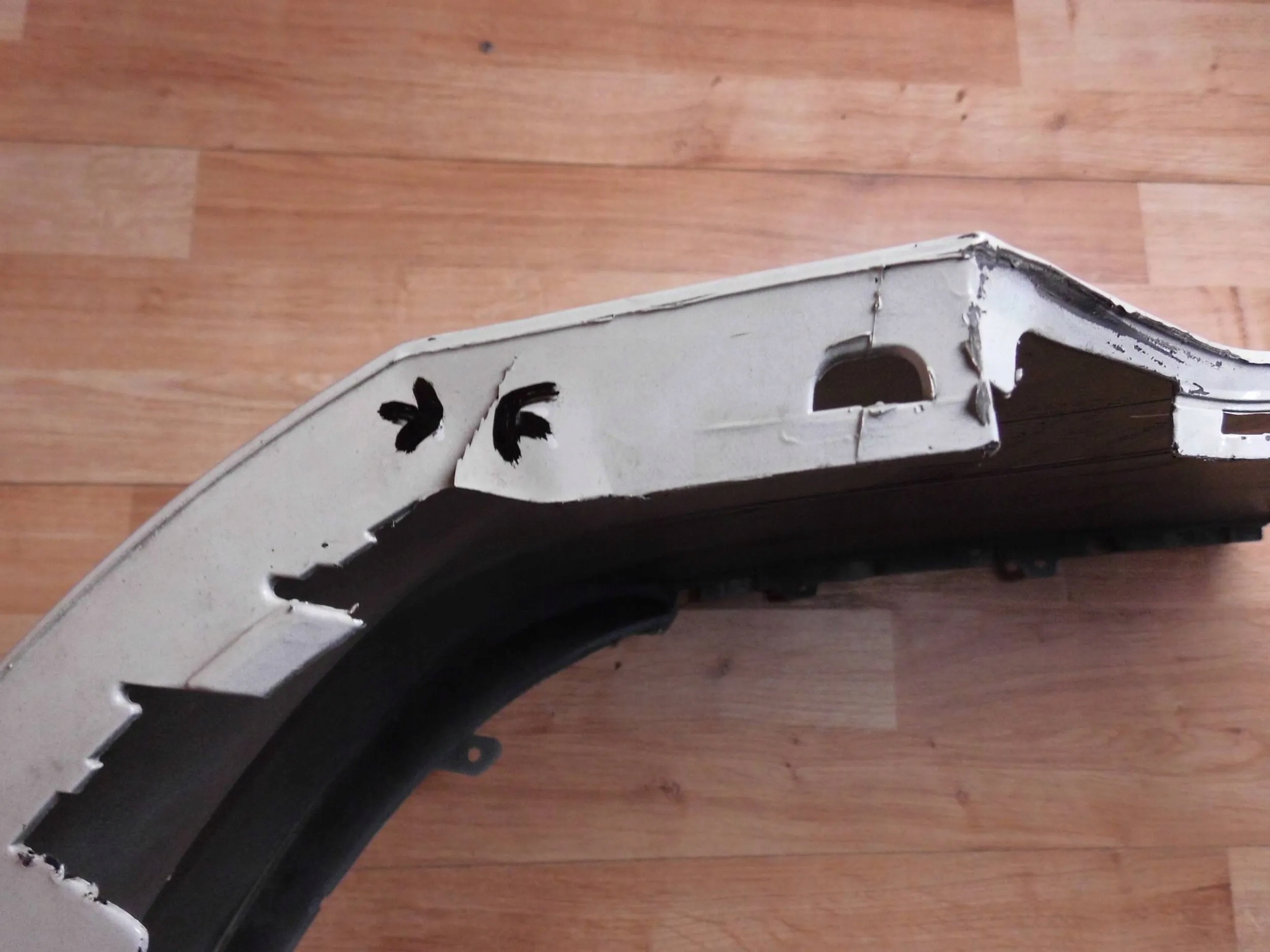 Volvo XC90 II 2015+ bumper rear rear part upper