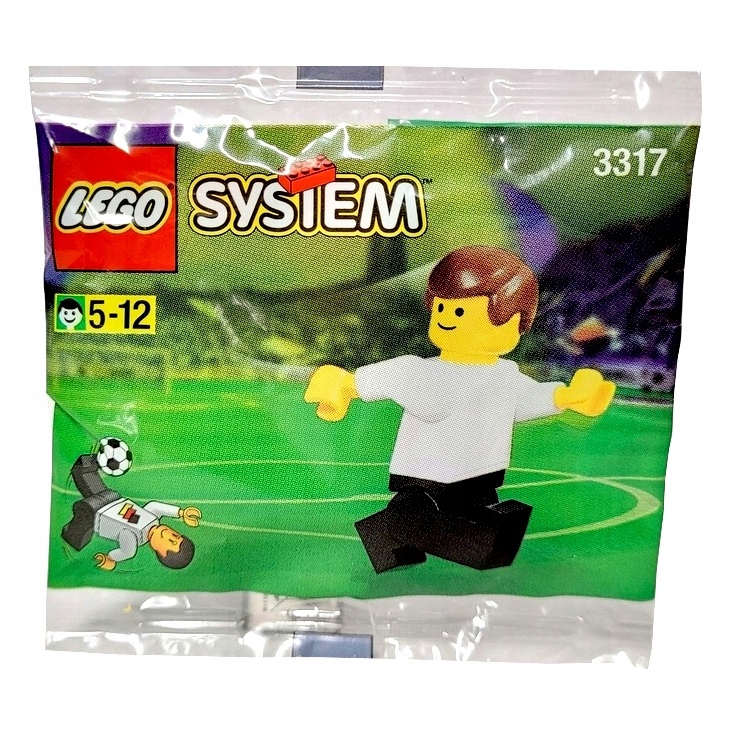 Lego System Sports Piłkarz 3317 piłka nożna Shell Mundial Fifa Misb 1998