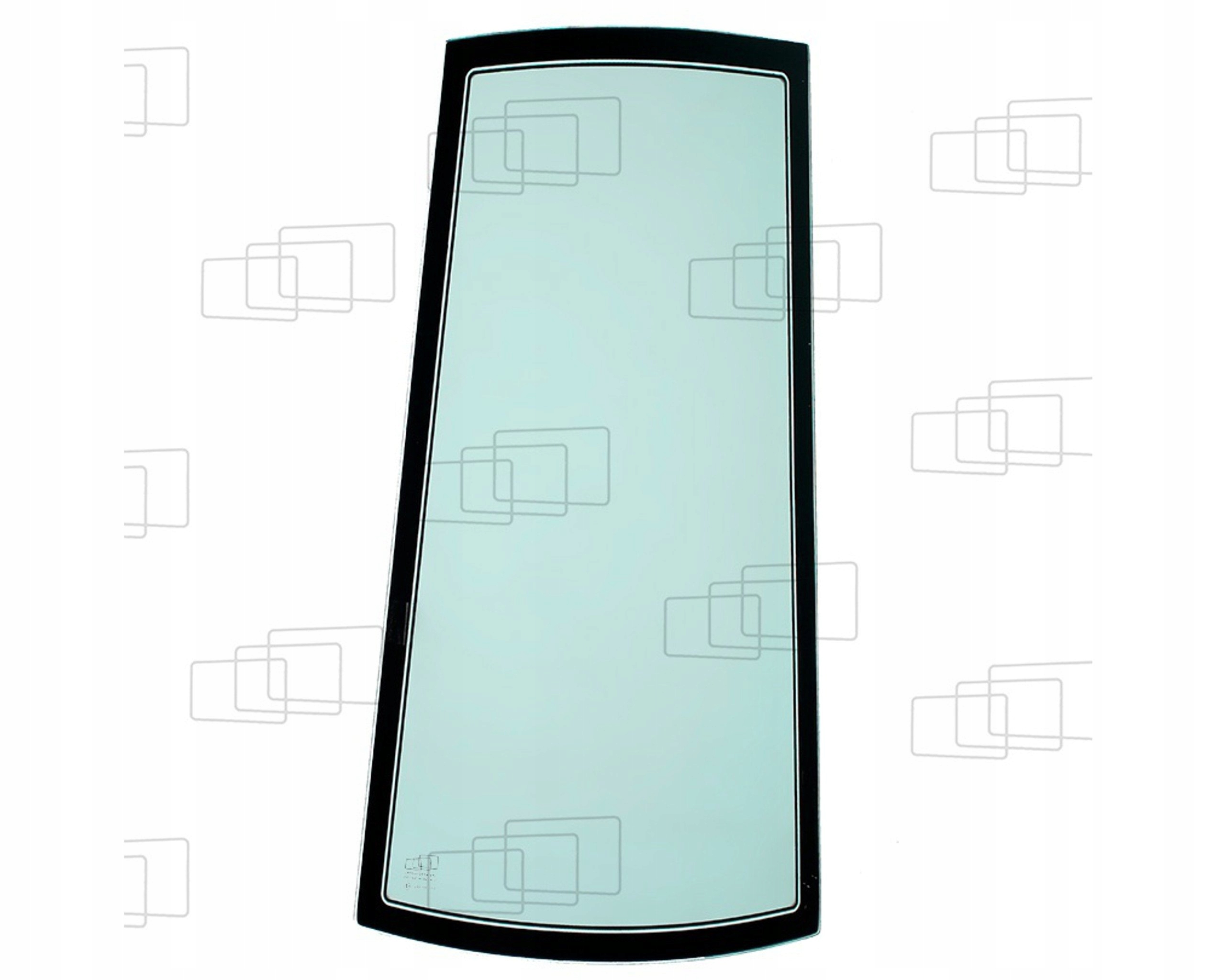 sklo Jcb Fastrac rohové levé 827/30254