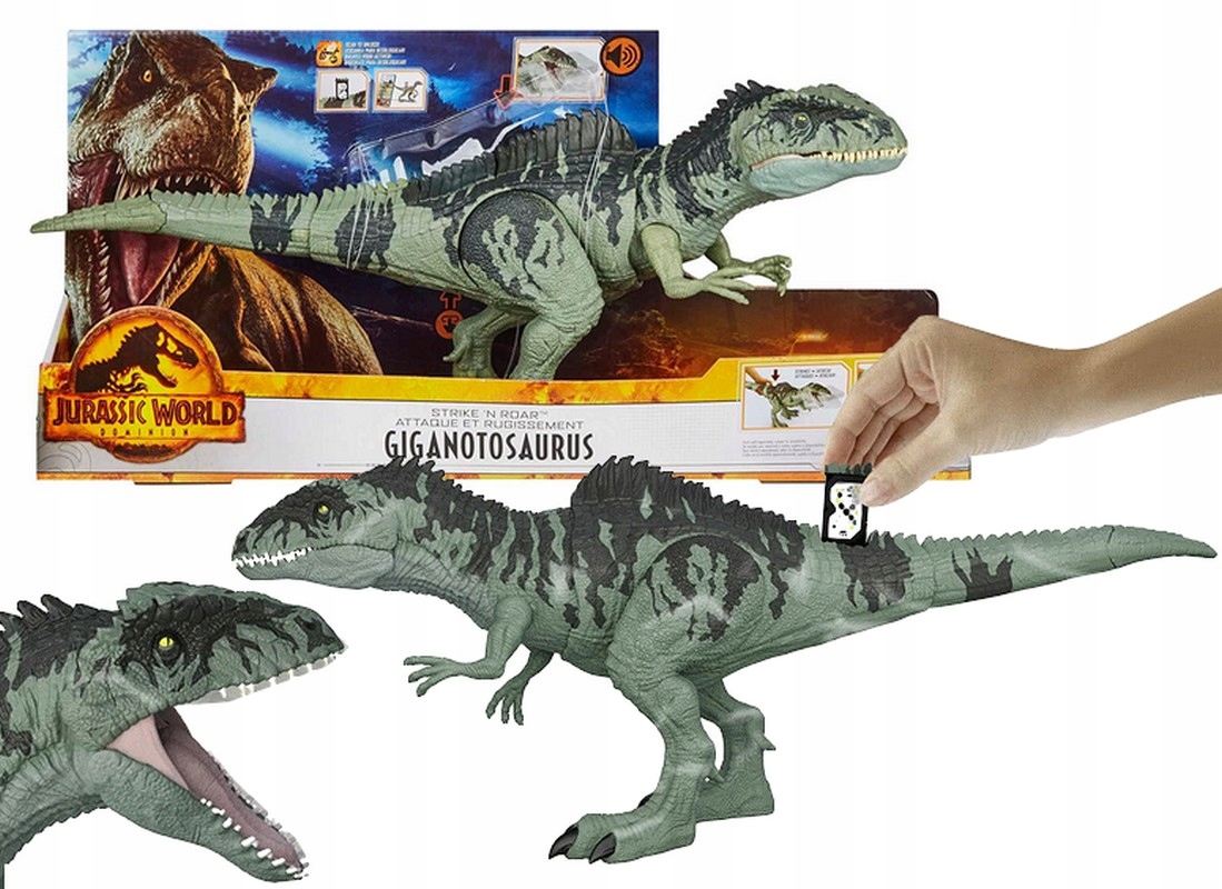 JURASSIC WORLD DOMINION DINOZAUR GIGANTOSAURUS