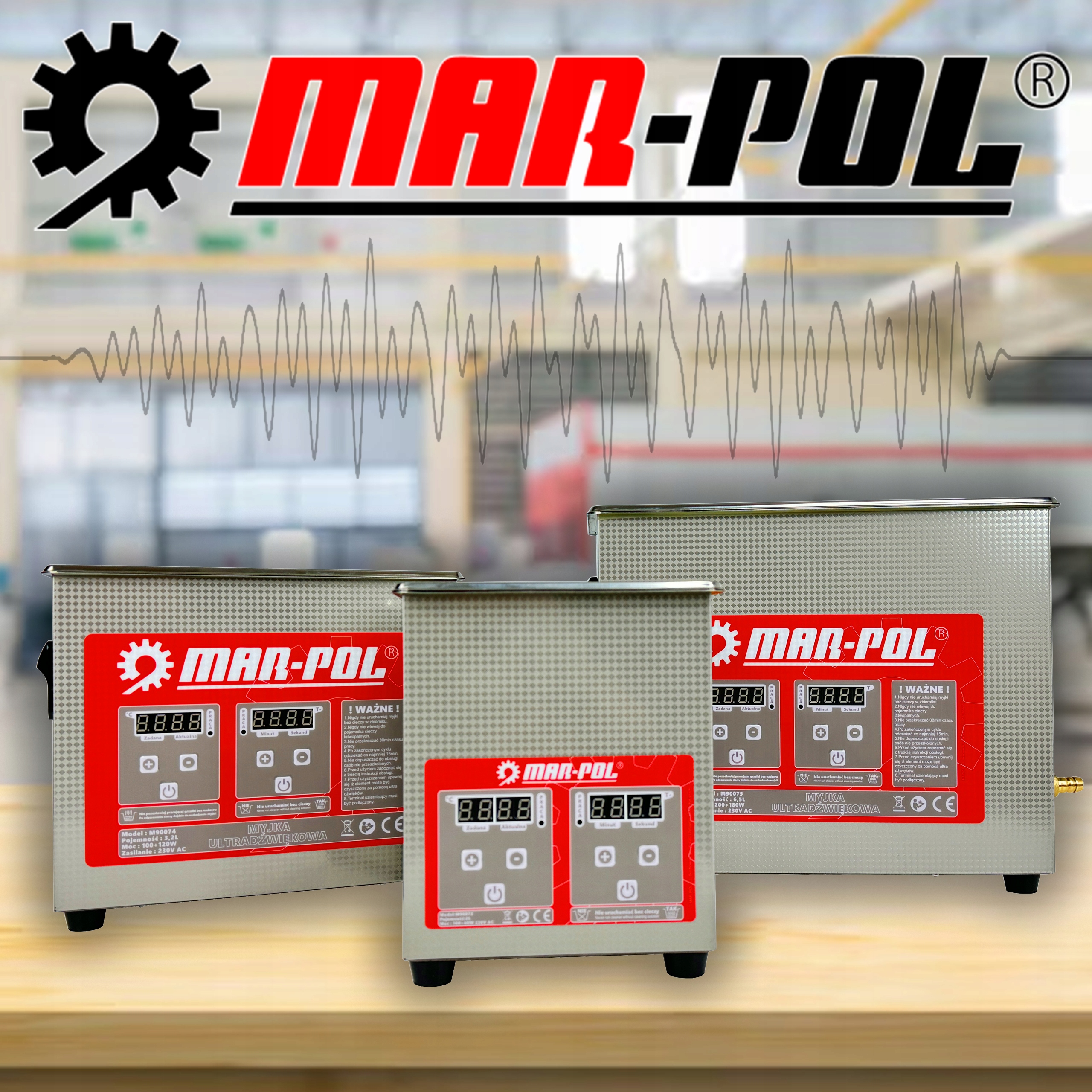 DUŻA MYJKA WANNA ULTRADŹWIĘKOWA 6,5L STERYLIZATOR MYCIA CZĘŚCI KAWITACJA EAN (GTIN) 5901969132472