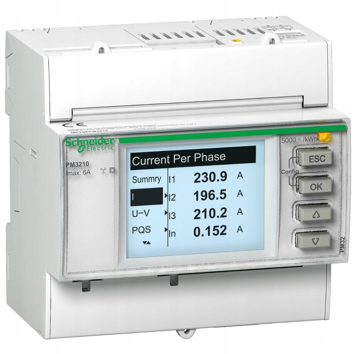 PowerLogic Miernik parametrów kl 0,5S imp Din