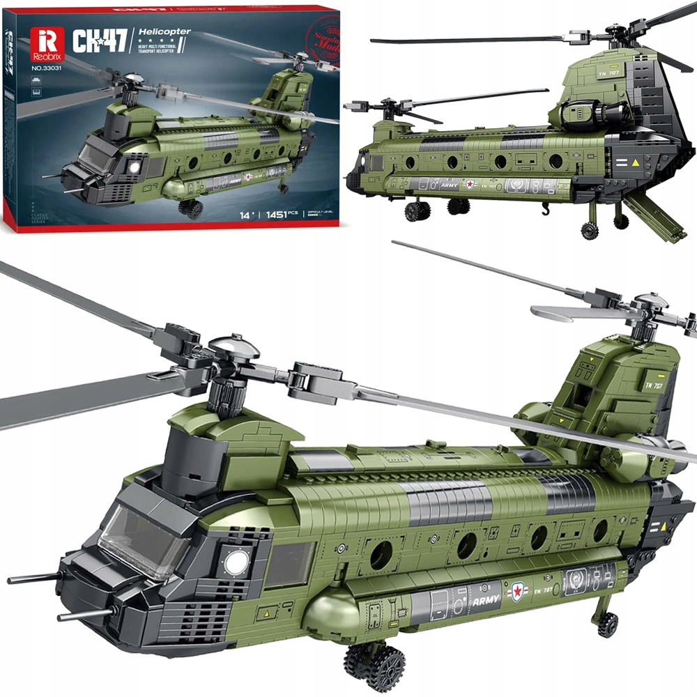 Licencjonowane Helikopter CH-47 Chinook 1458 ele ZA580