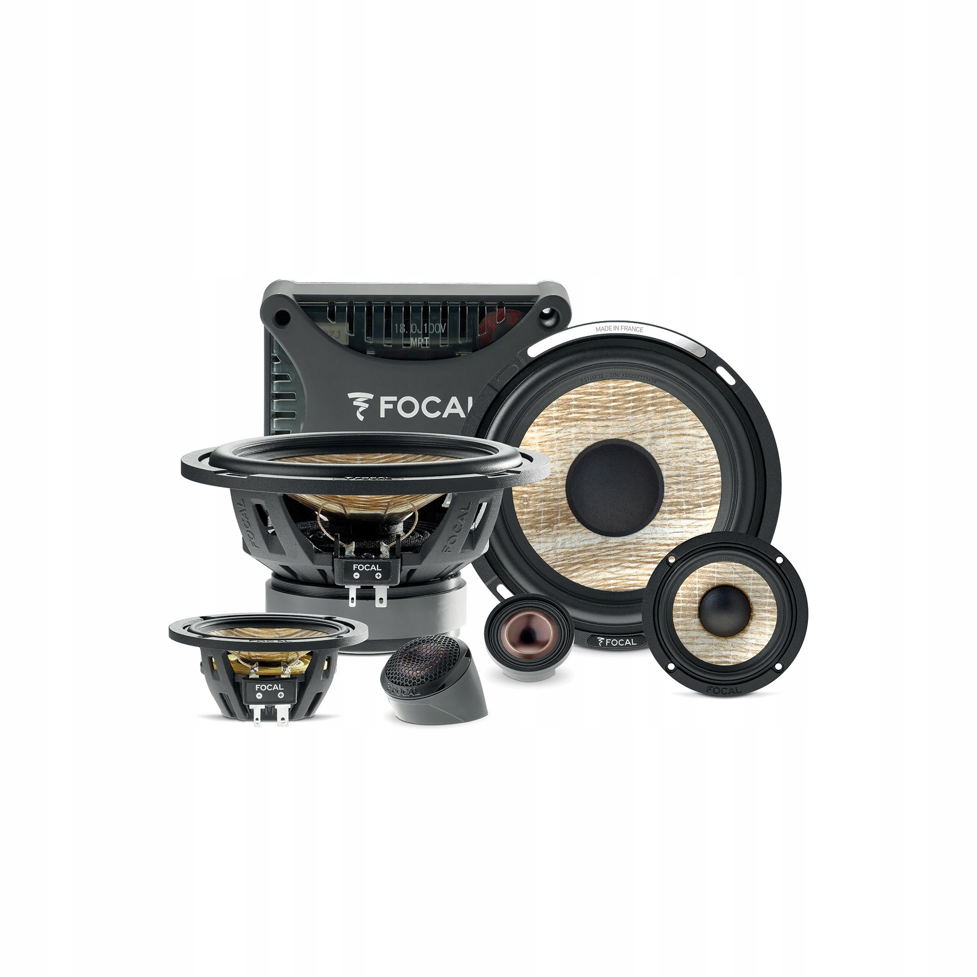 Zestaw głośników samochodowych Focal Flax Evo Ps 165 F3E 3-drożny