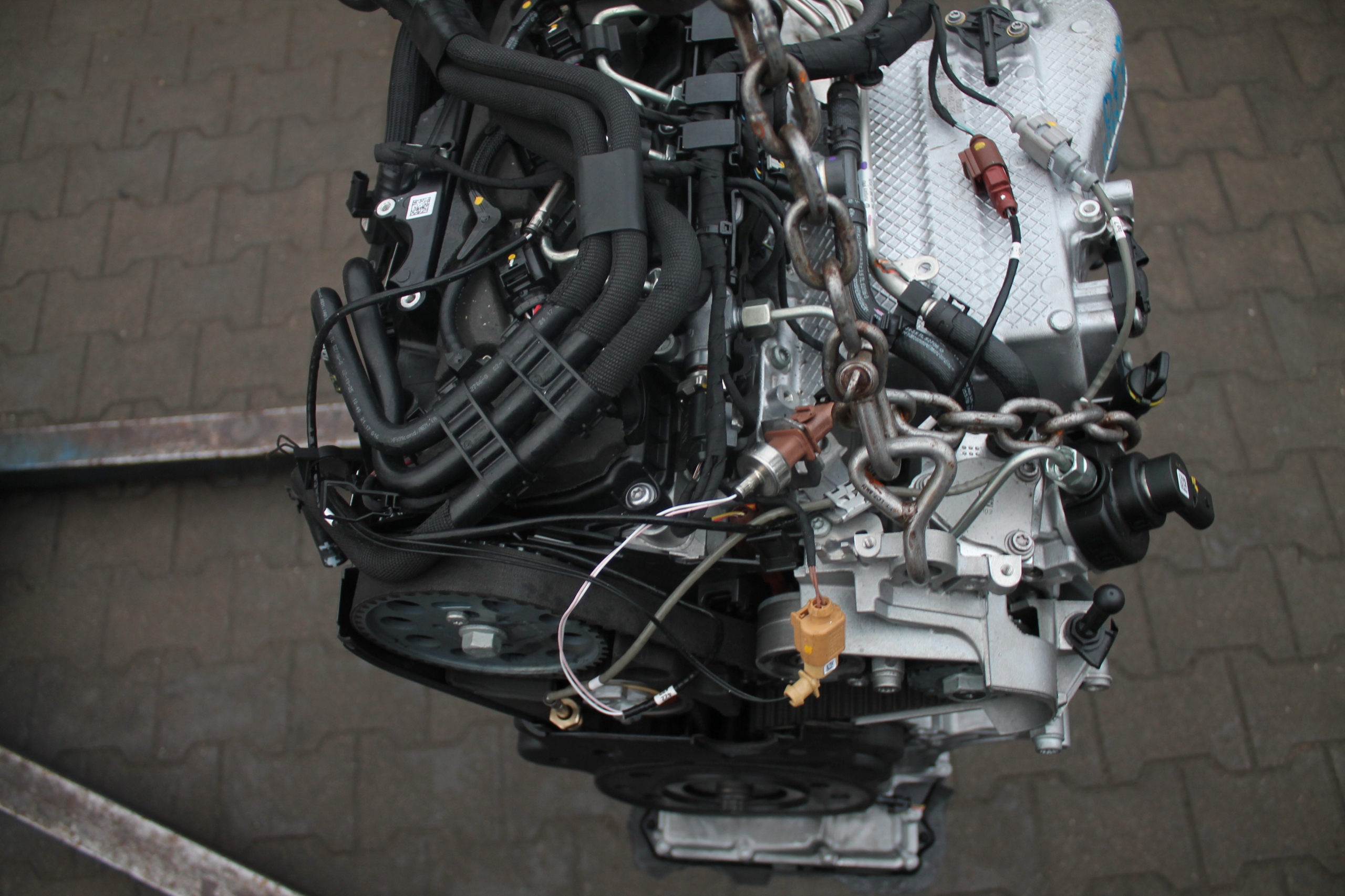 engine complete AUDI 2.0 TDI DEZ 2TYS KM without TURBO 2025R
