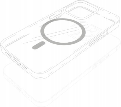 Zadní kryt Epico Hero pro Apple iPhone 15 Pro (6,1") magnetický transparent