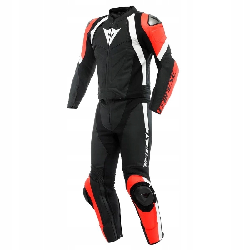Kombinéza Dainese Avro 4 Blk/fluo Red/wht Darčeky