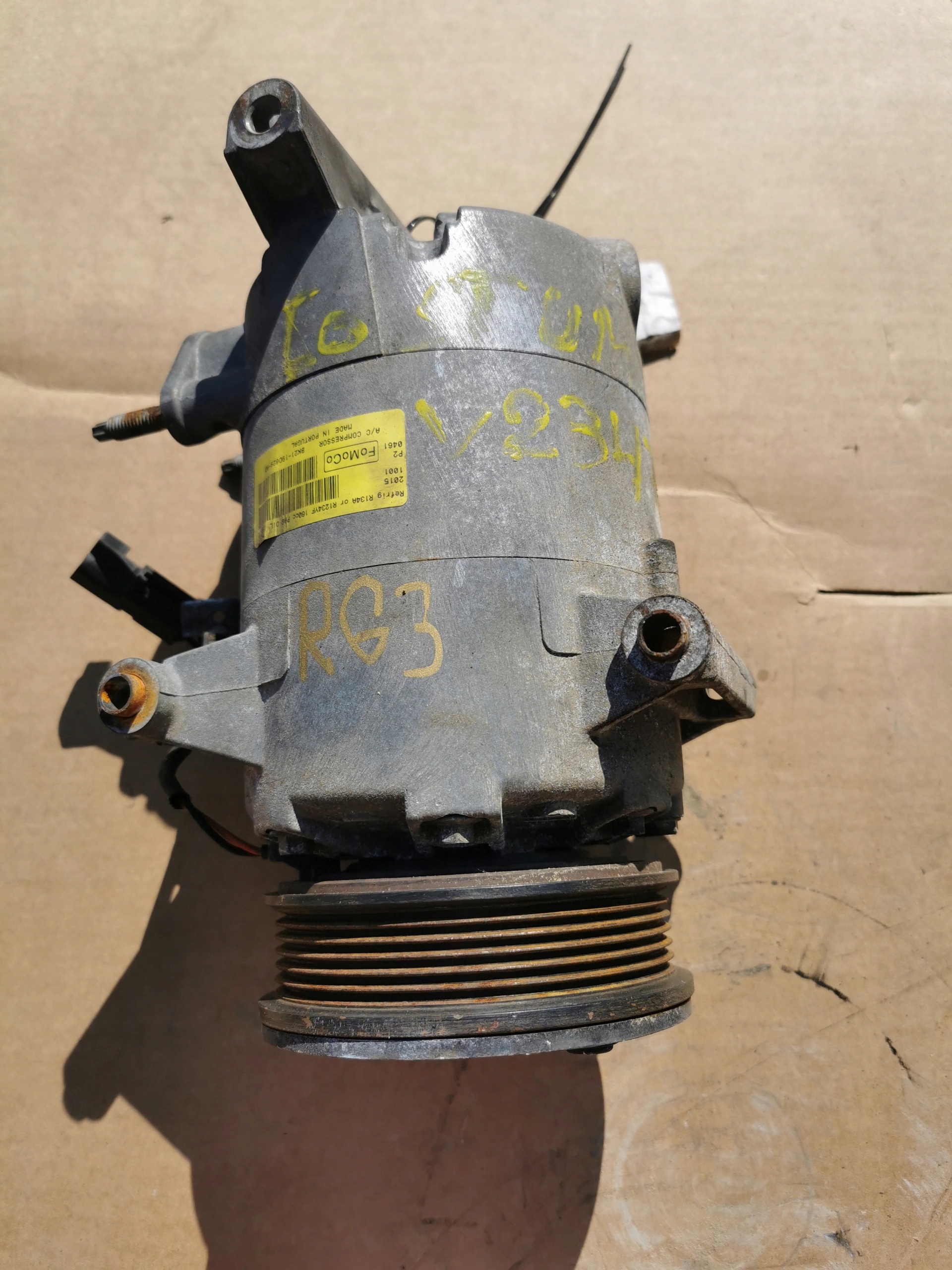 FORD TRANSIT CUSTOM 2.2 TDCI CYFF BK21-19D629-AD 13-23 compressor; KLIMATYZAC
