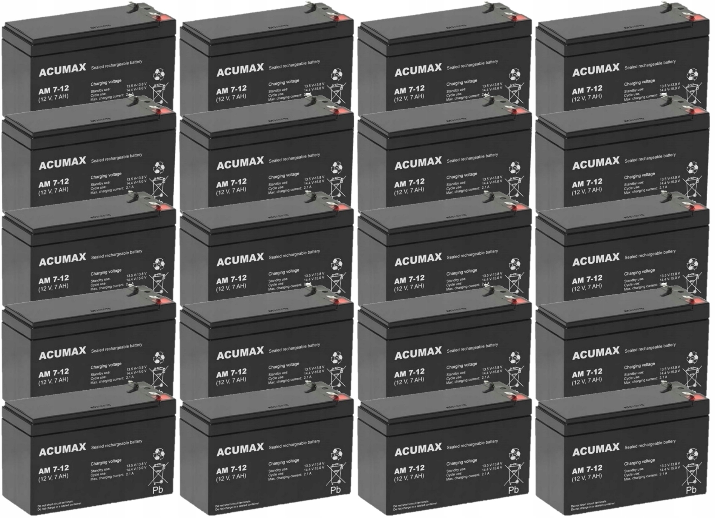TBC50 Baterie Zestaw Akumulatorów Do Ups Apc Eaton Powerwalker 20x Am 7-12