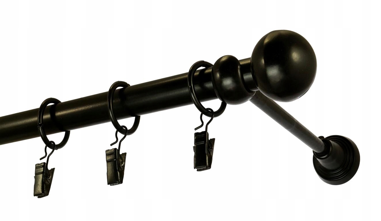 

Karnisz Metal Pojedynczy fi 19 / 440 cm