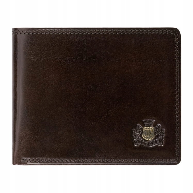 Elegantní pánská kožená peněženka Wittchen Da Vinci 39-1-169-3, hnědá