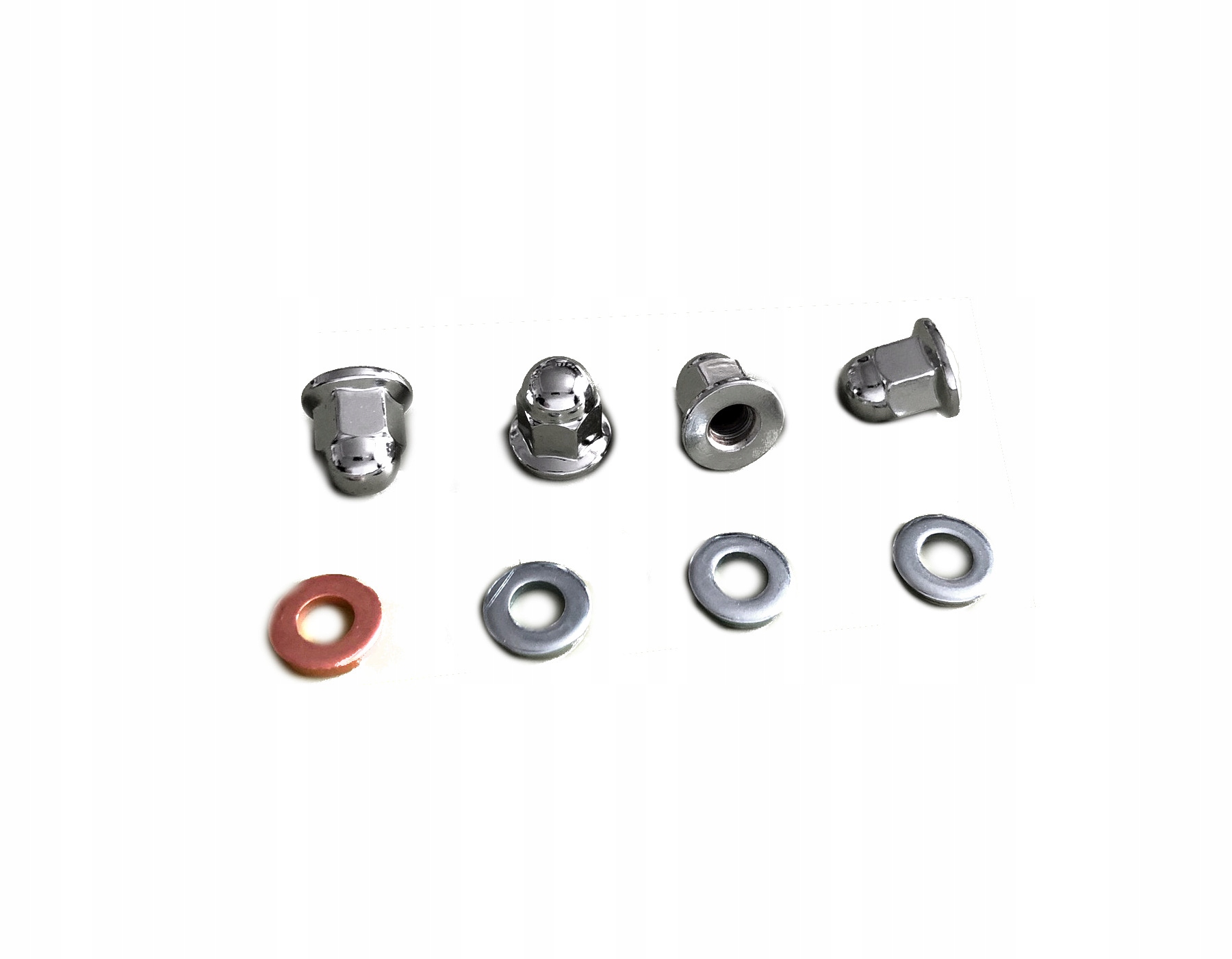 Nakrętki Szpilek Szpilki Cylindra Głowicy M6 139 fmb 154 fmi 4szt motorower