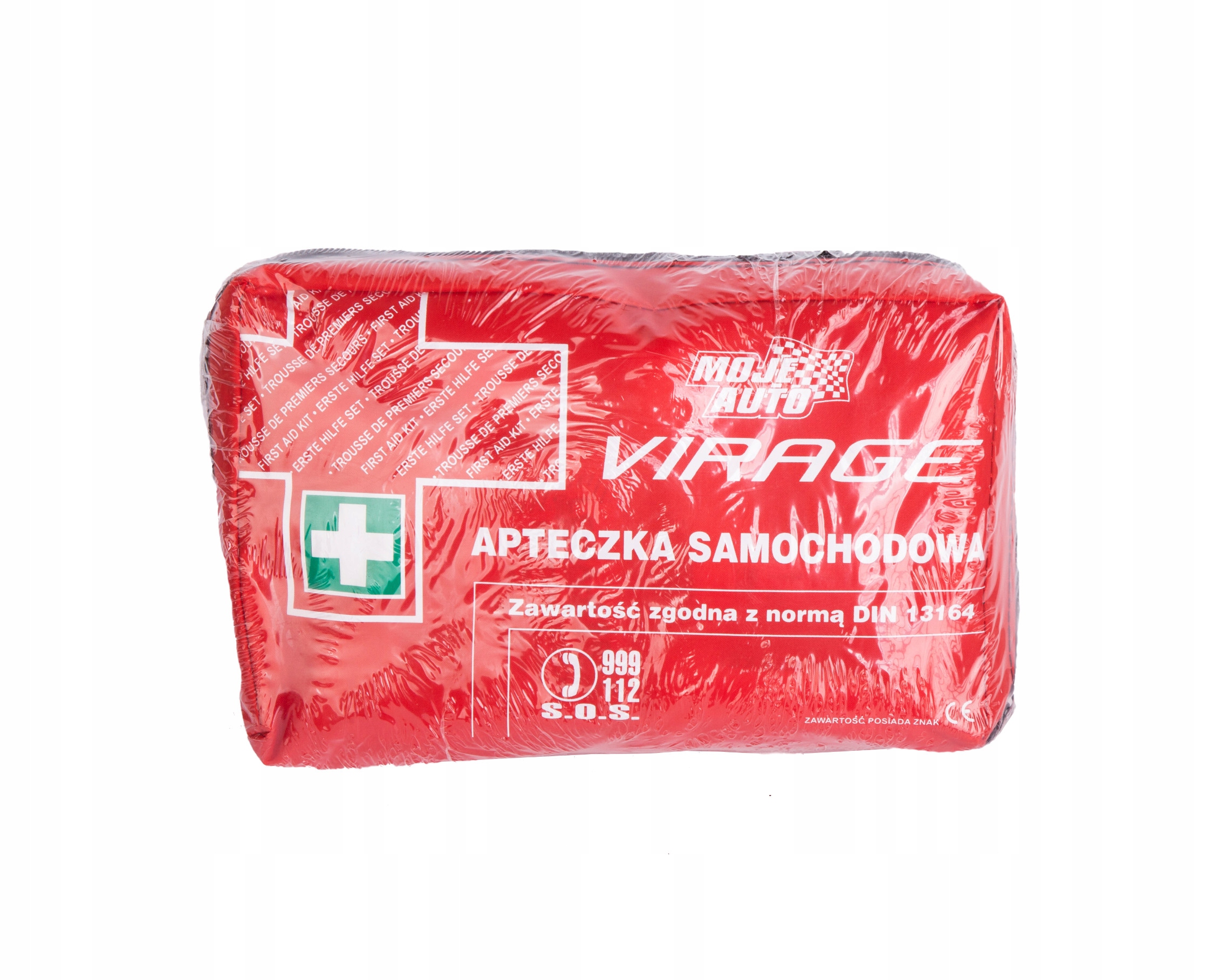 MOJE AUTO APTECZKA SAMOCHODOWA DIN 13164 EUROPA