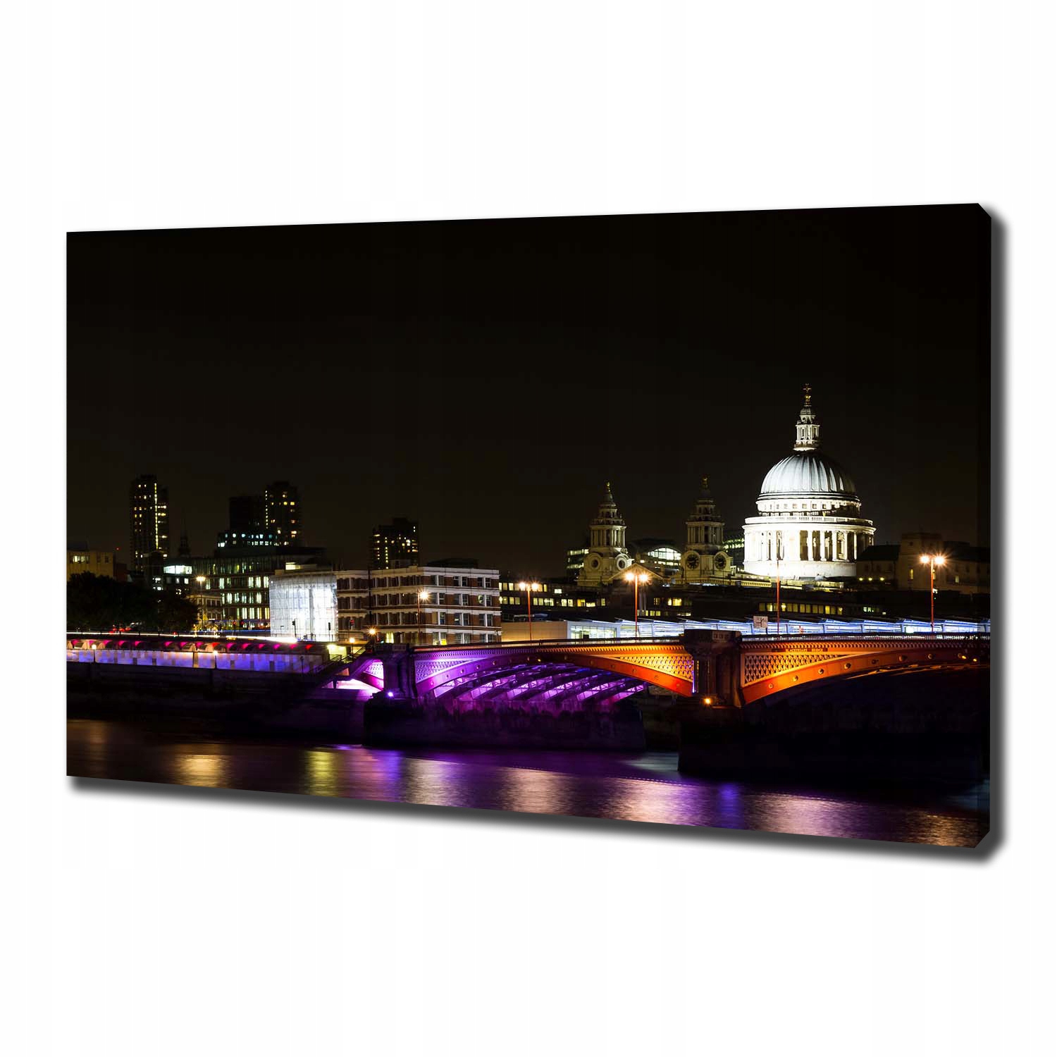 

Foto obraz canvas na ścianę Most nocą 100x70 cm