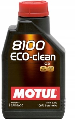 MOTUL 8100 ECO-CLEAN 0W30 ACEA C2 API SN 1L EAN (GTIN) 3374650019291