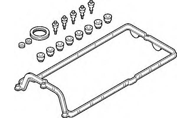 Elring Sada Těsnění Víka Ventilů Bmw 5 (E60 Asistent řidiče #28