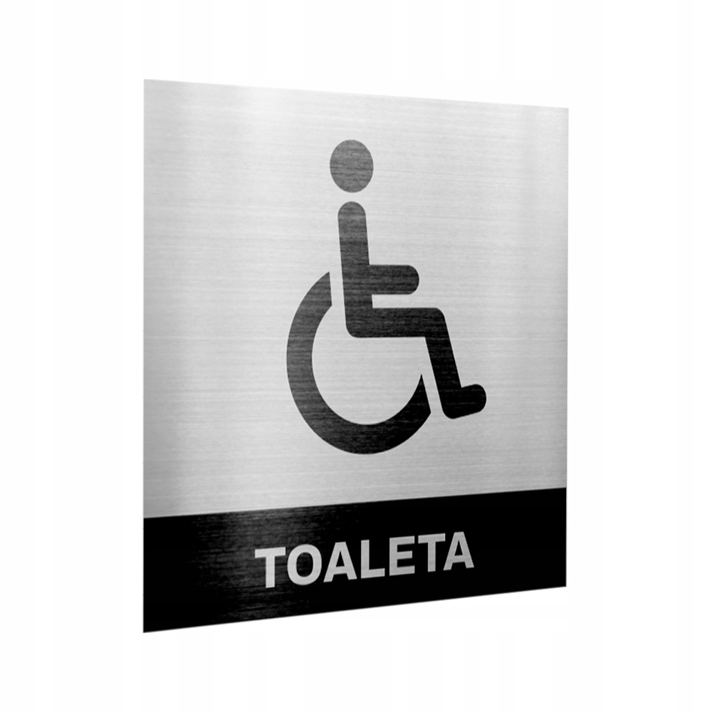 

Tabliczka na drzwi toaleta Wc niepełnosprawnych