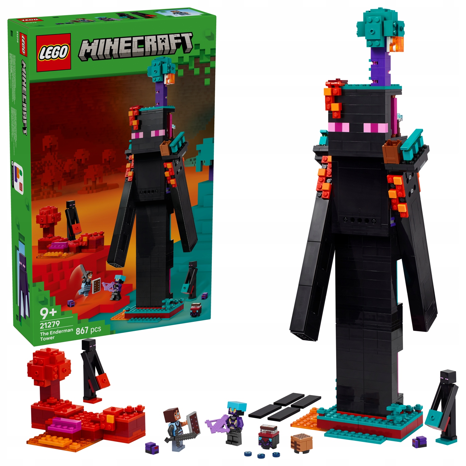 Lego Minecraft 21279 Endermanova věž