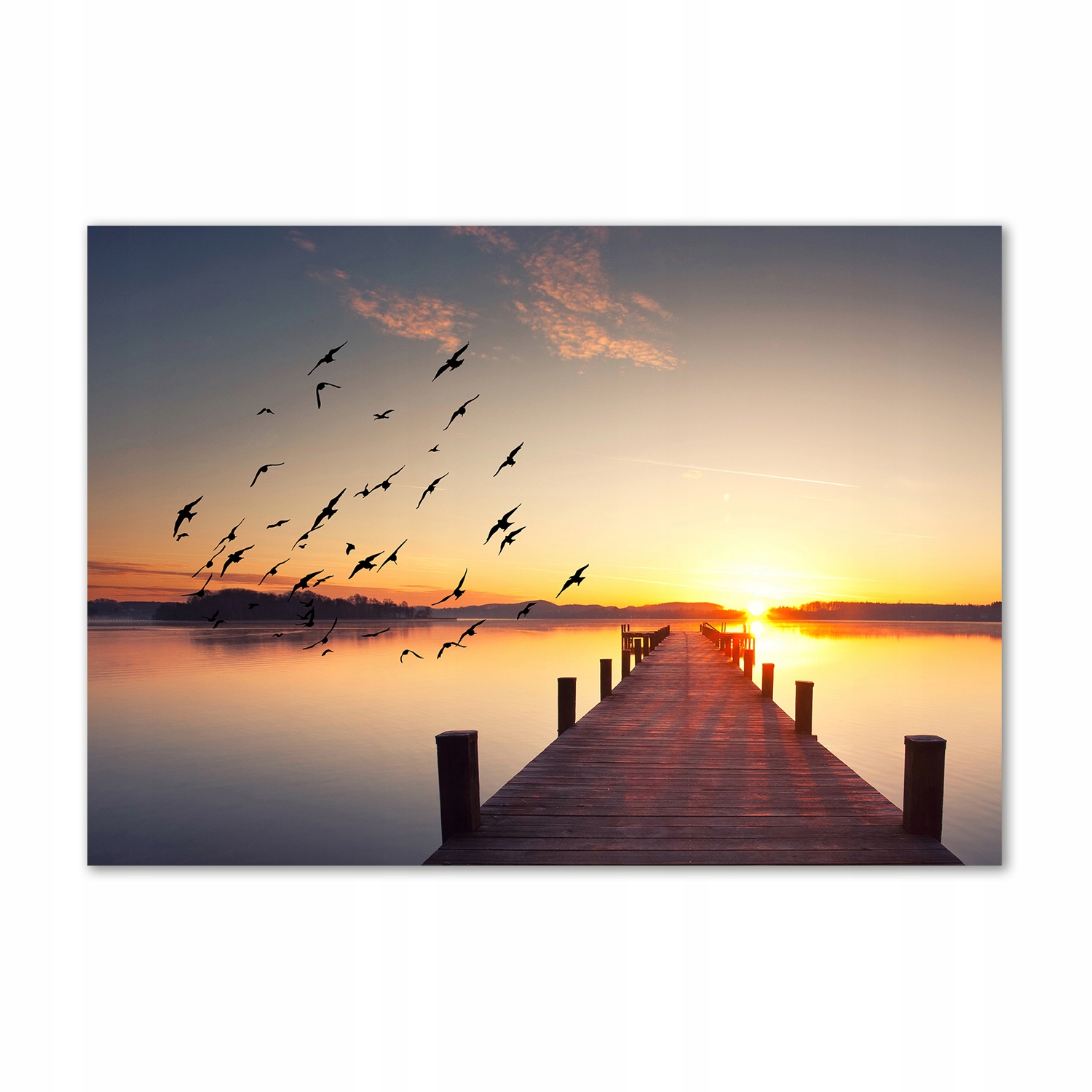 

Foto obraz szkło akrylowy Zachód słońca 100x70 cm