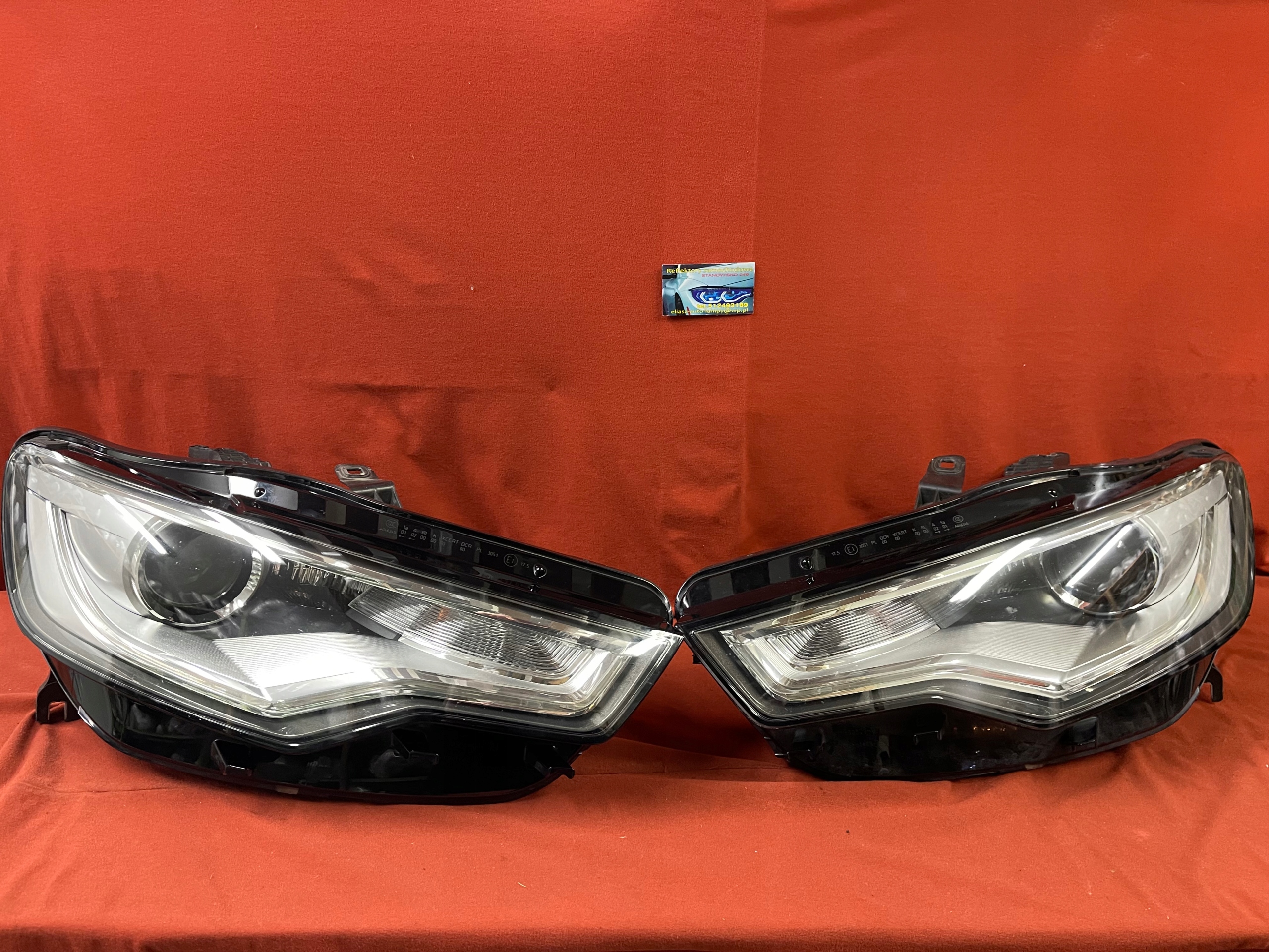 AUDI A6 C7 XENONY LED LEWY I PRAWY