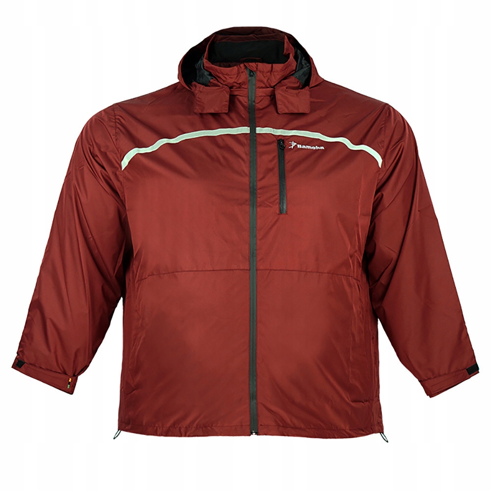 Bameha bunda pánská 7060 nadměrná velikost bordó 2XL